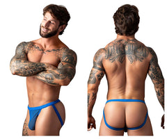 Male Power 388-11C Fishnet 2 Jockstrap Color Royal