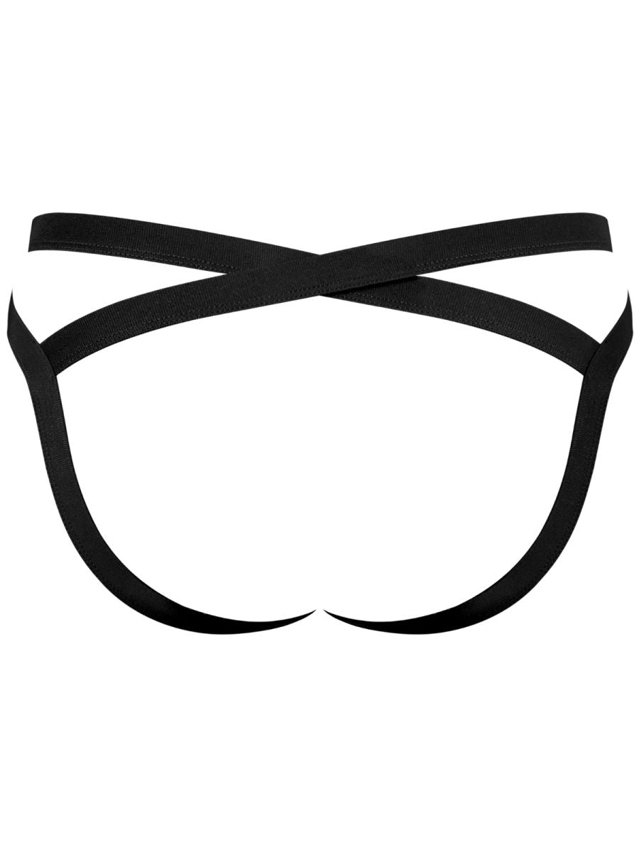 Male Power 394-308 Eco Cozy Jockstrap, Farbe Schwarz