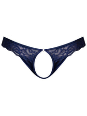 Male Power 409-280 Sassy Lace Open Ring Tanga Farbe Marineblau