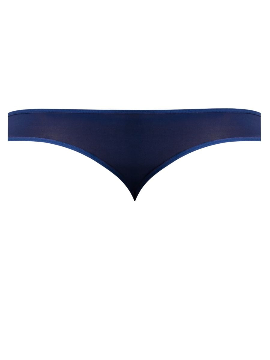 Male Power 409-280 Sassy Lace Open Ring Tanga Farbe Marineblau