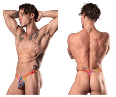 String bong Male Power 431-293 Your Lace Or Mine, couleur multicolore