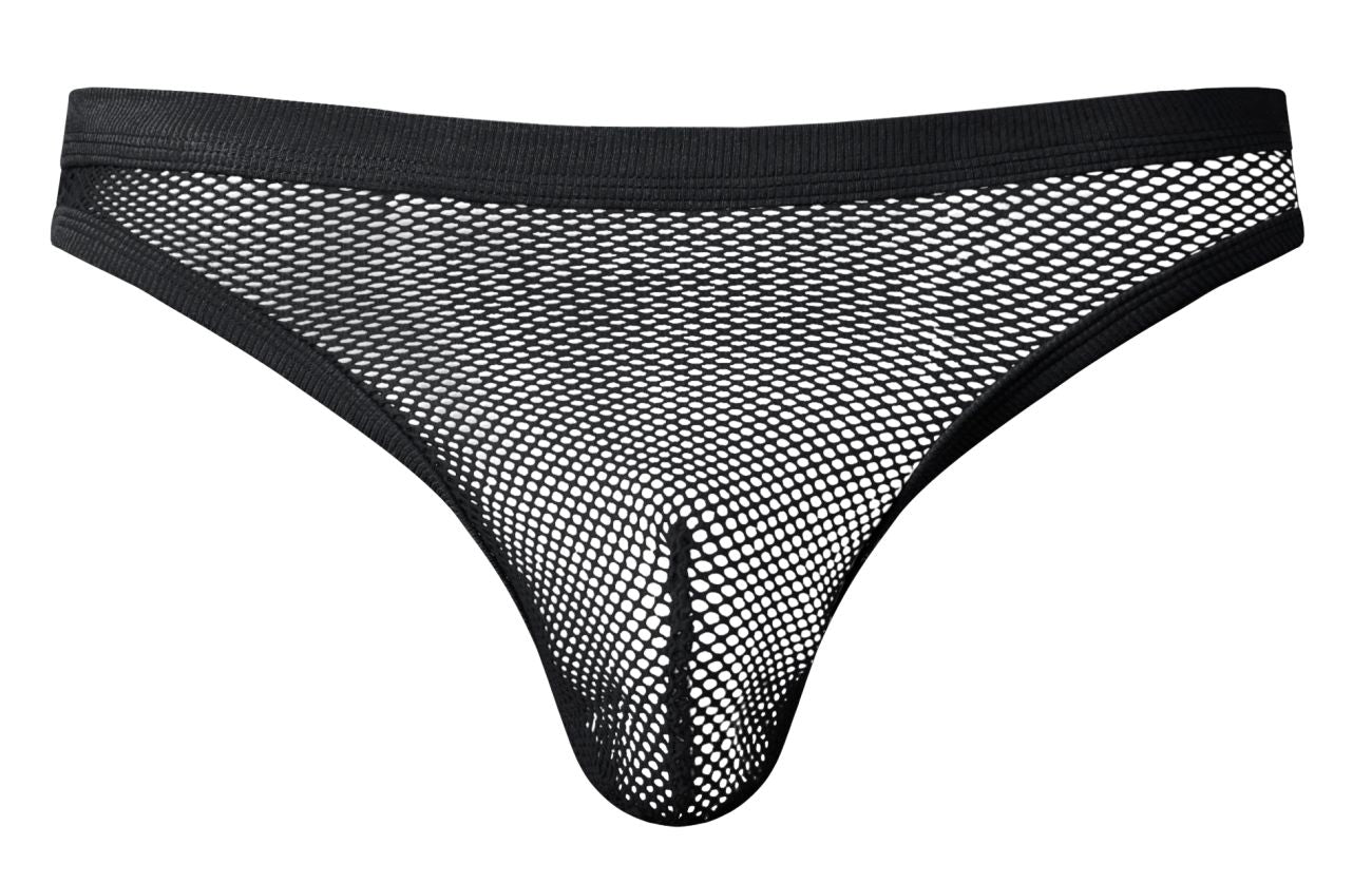Male Power 441-11C Fishnet 2 Bong Thong Color Black
