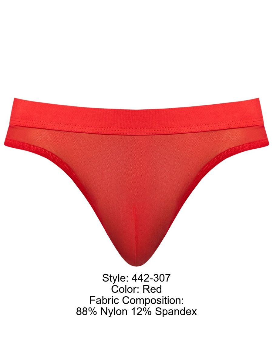 Male Power 442-307 Netz Badehose Rot
