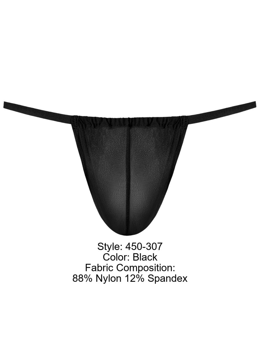 Male Power 450-307 Netz-G-String, Farbe Schwarz