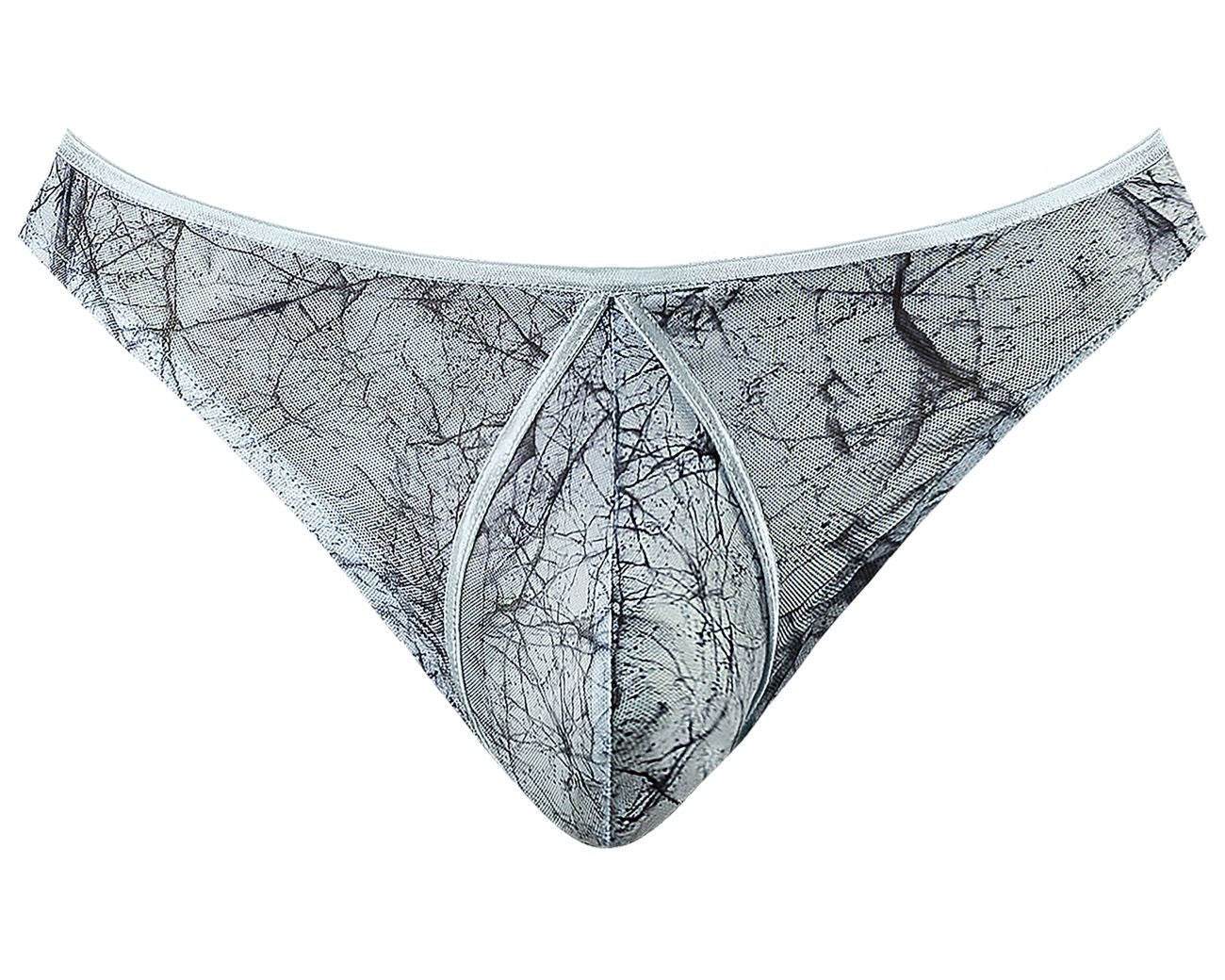 Male Power 461-290 Marble Mesh Mini Tanga Farbe Hellblau