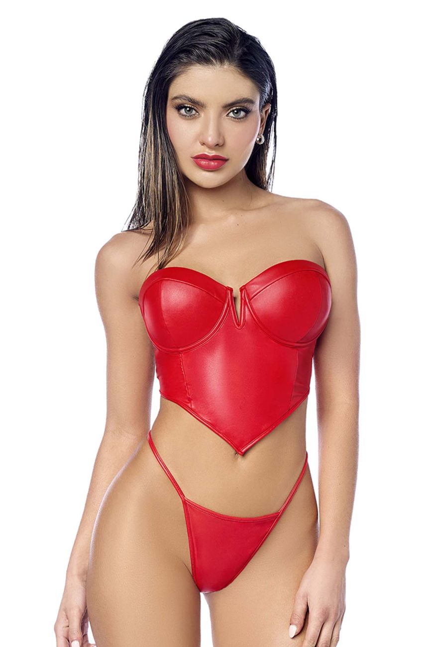 Ensemble deux pièces Mapale 2809, couleur rouge