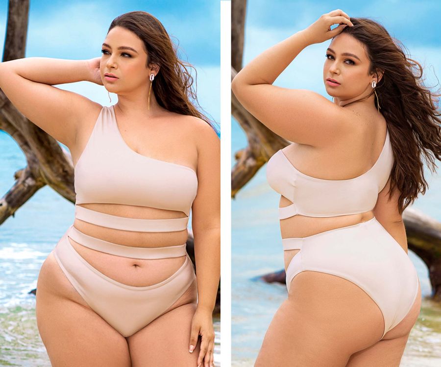 Mapale 67024X Two Piece Swimsuit Color Shimmery Ivory