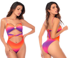 Mapale 67176 Badeanzug, Farbe: Rose Dusk