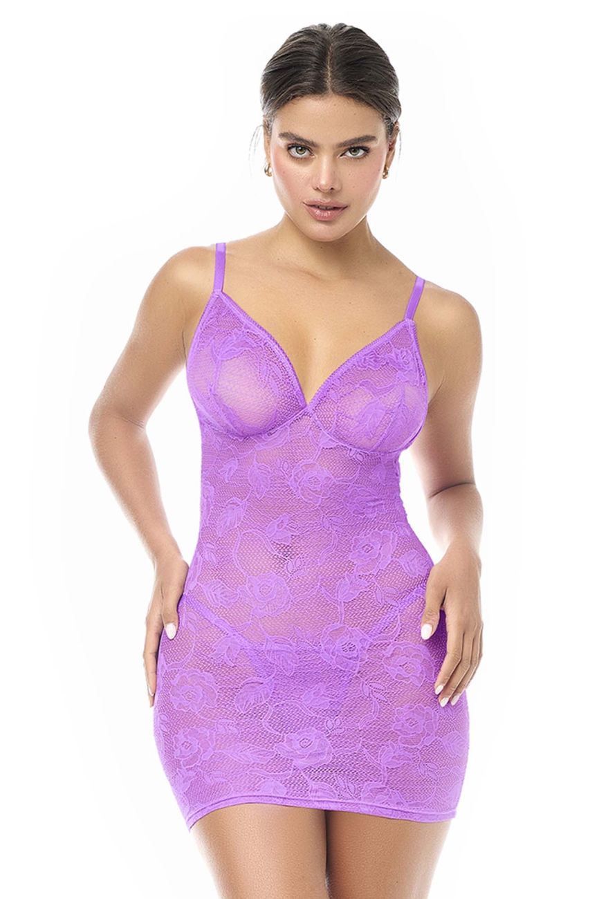 Mapale 7613 Babydoll mit passendem Höschen Farbe Wild Orchid