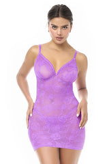 Mapale 7613 Babydoll mit passendem Höschen Farbe Wild Orchid