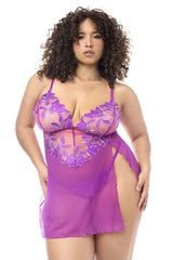 Nuisette Mapale 7614X avec culotte assortie couleur azalée