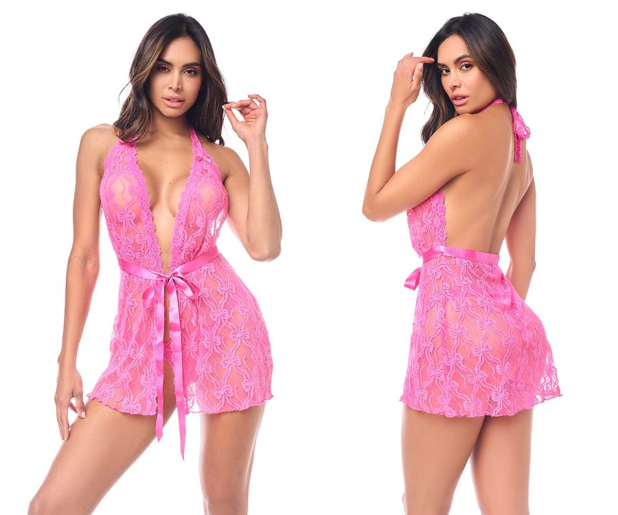 Mapale 7622 Babydoll mit passendem Höschen Farbe Pink
