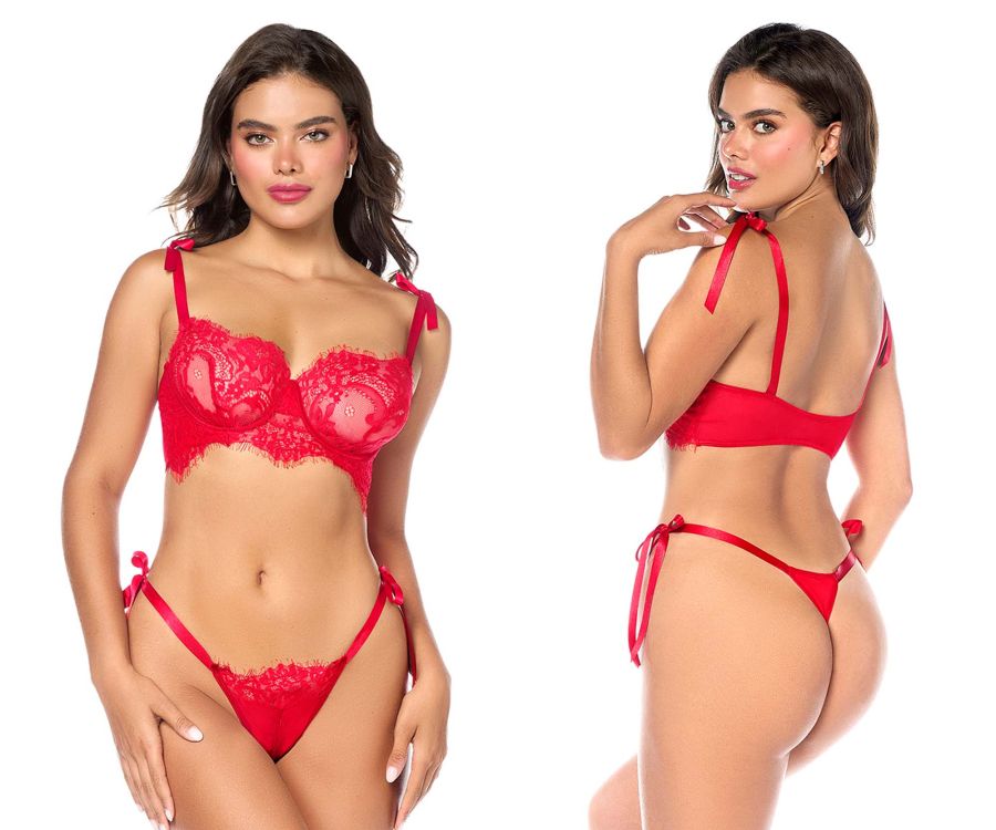 Mapale 8968 Zweiteiliges Set Farbe Rot