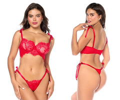 Mapale 8968 Zweiteiliges Set Farbe Rot