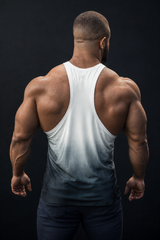 Jed North Herren Classic Bodybuilding Racerback Stringer - Black Ombre