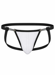Undergear Men's Mesh Strap Jock BK- 790