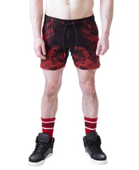 Nasty Pig Inferno Rugby Short Flame
