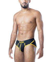 Nasty Pig Herren Ink Brief - Schwarz/Cadmiumgelb