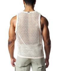 Nasty Pig Bare Knit Tank Top - Cream