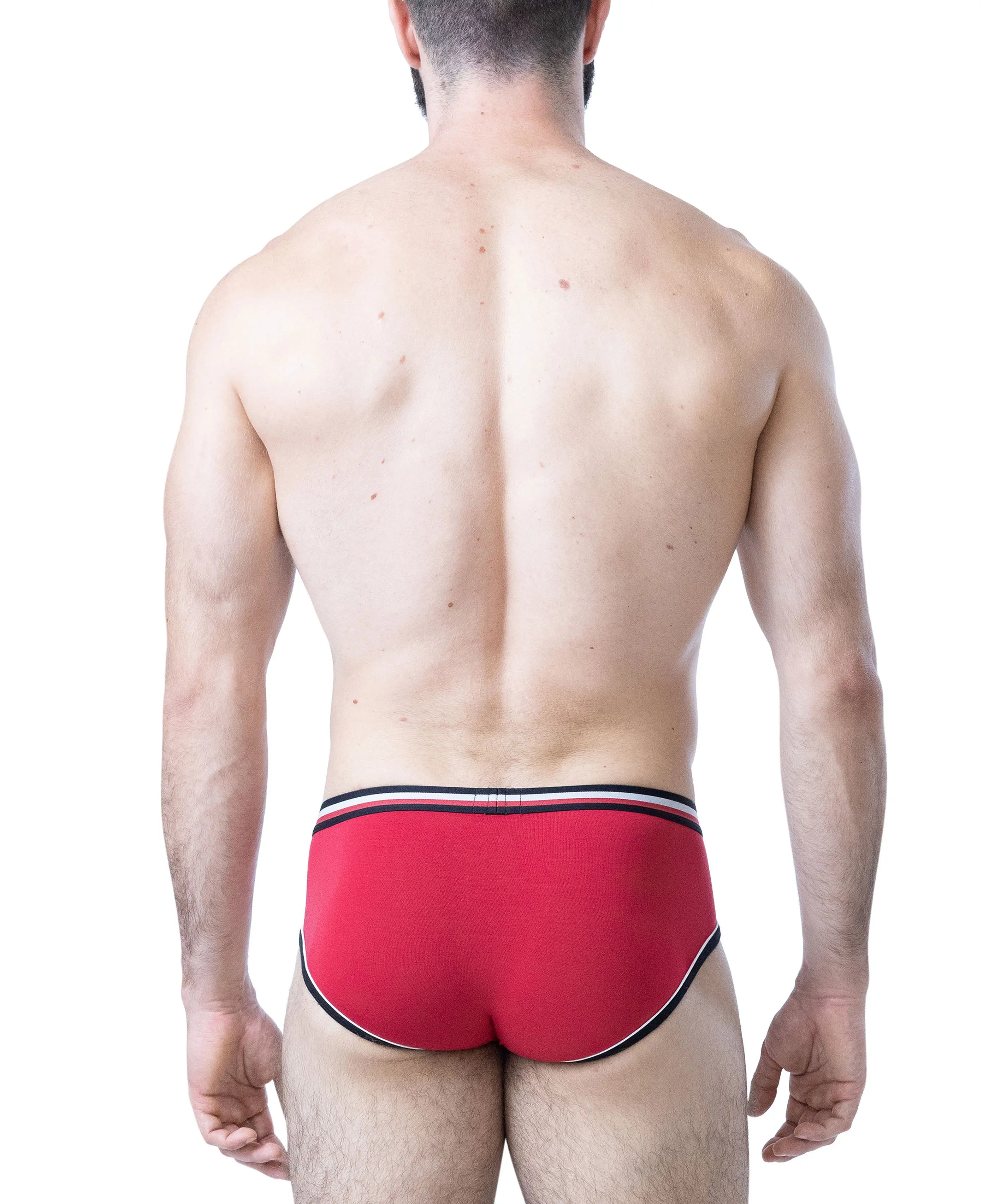 Nasty Pig Face Off U-Front Brief System Red/Black/White