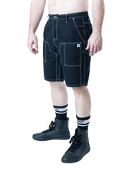 Nasty Pig Forge Shorts für Herren – Distressed Black