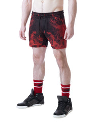 Nasty Pig Inferno Rugby Short Flame