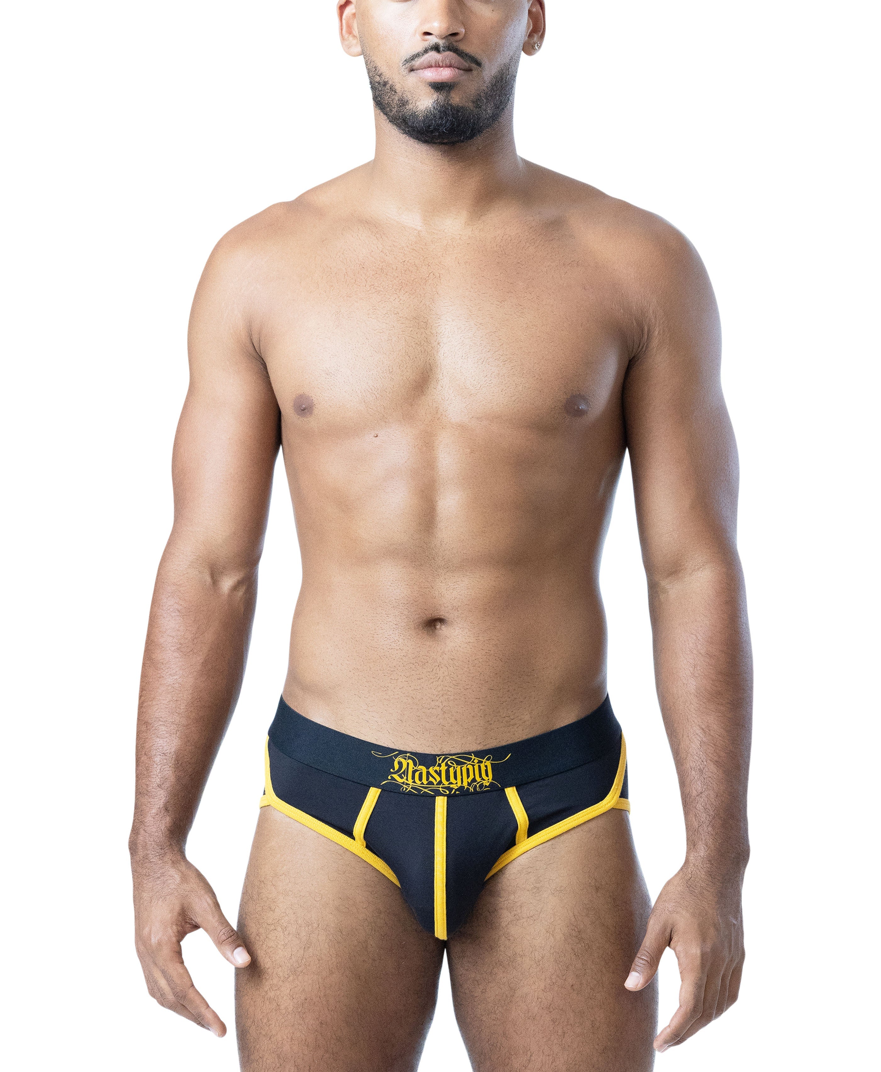 Nasty Pig Herren Ink Brief - Schwarz/Cadmiumgelb