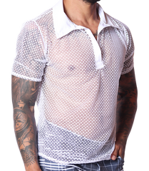 Net White Shirt by Gigo Underwear