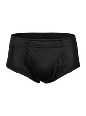 Nylon Tricot Brief - Left Side Fly