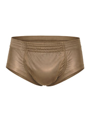 Nylon Tricot Brief - Left Side Fly