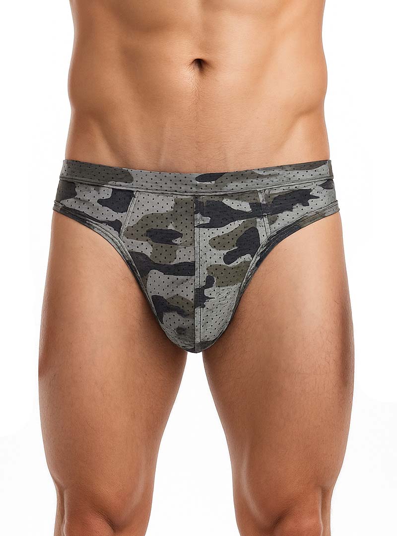 Nylux Camo Thong