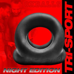 OXBALLS Tri-Sport / Night Edition - Black