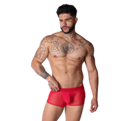 Panel Red Trunk on model by Gigo Underwear