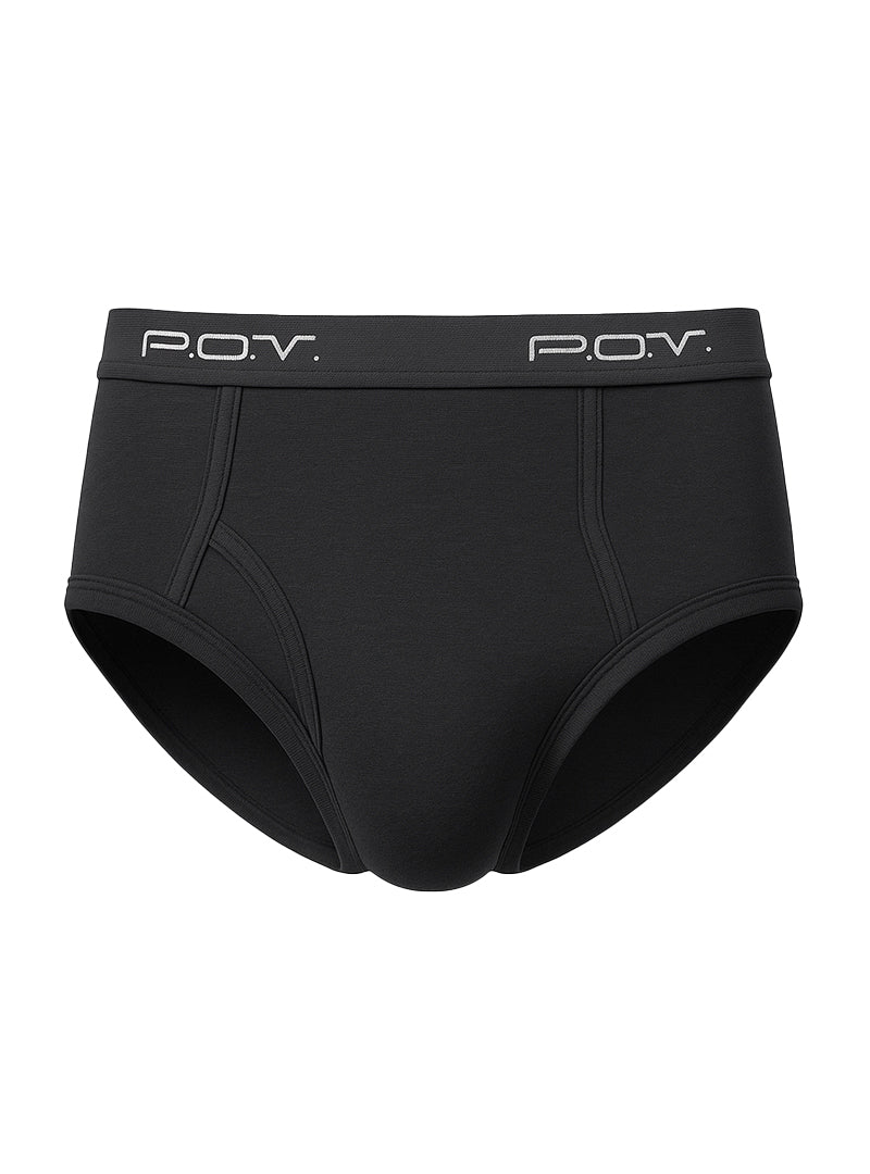 POV Flyfront Cotton Brief