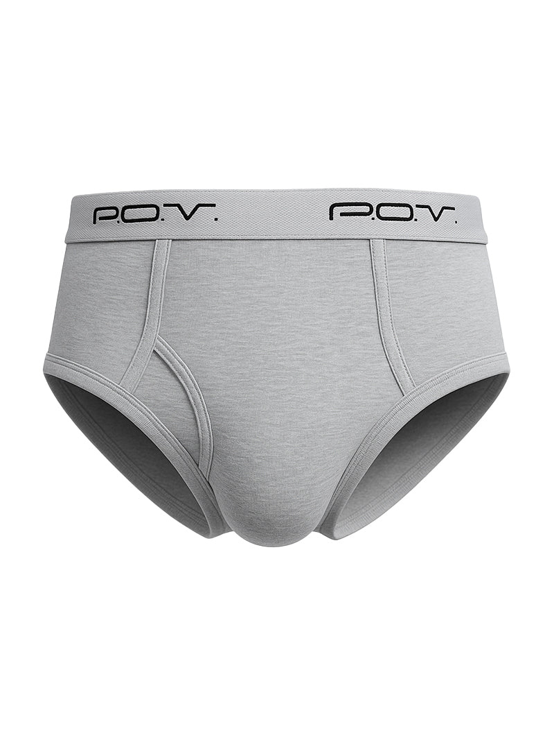 POV Flyfront Cotton Brief