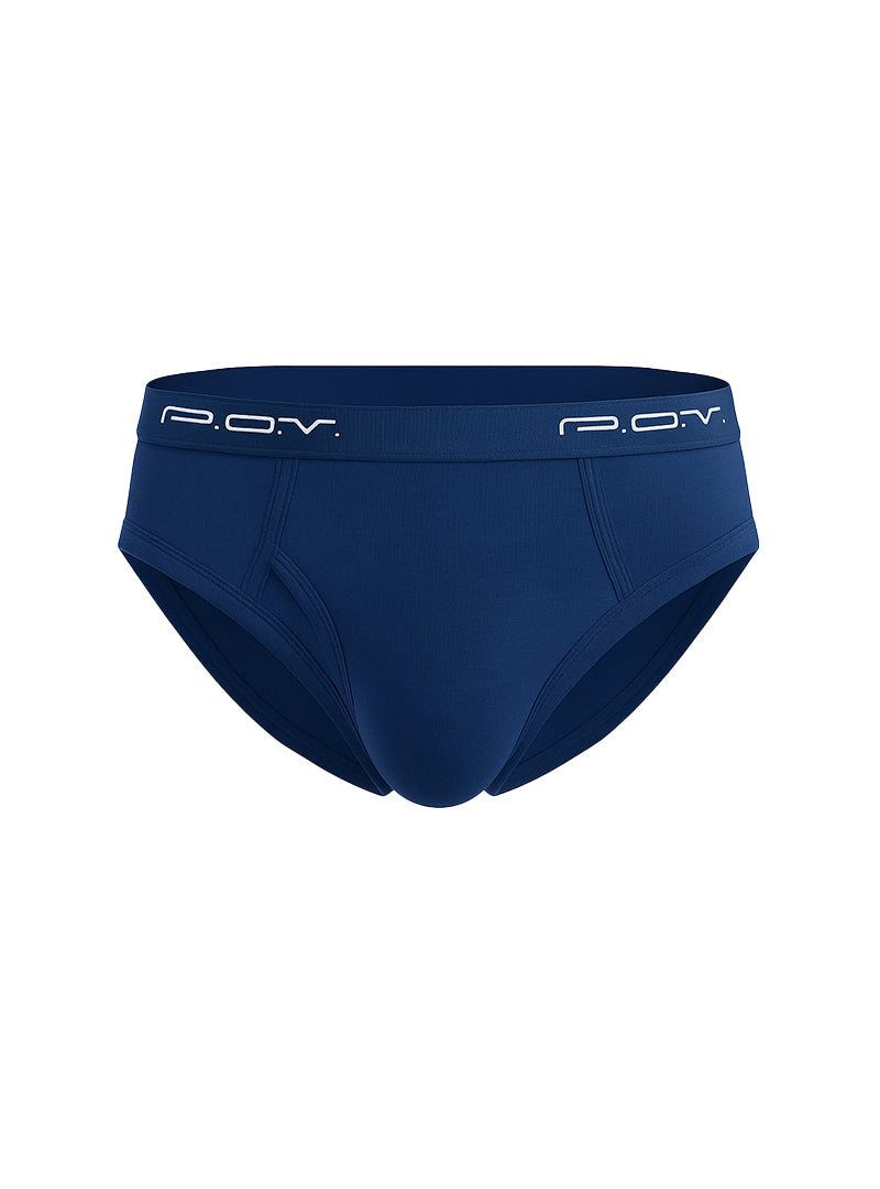 POV Flyfront Cotton Brief