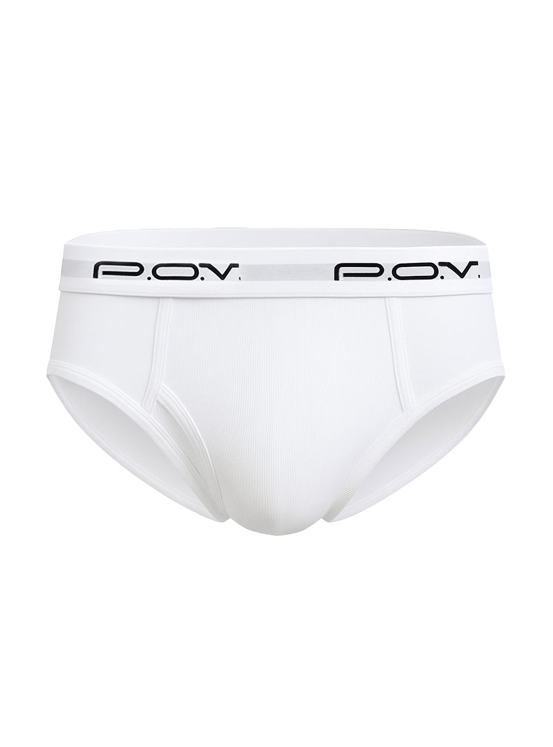 POV Flyfront Cotton Brief