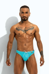 Poxeidon Herren The Solid Siren Badehose - Capri Current