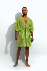 Poxeidon Herren The Solid Cover Up - Toxic Kiwi