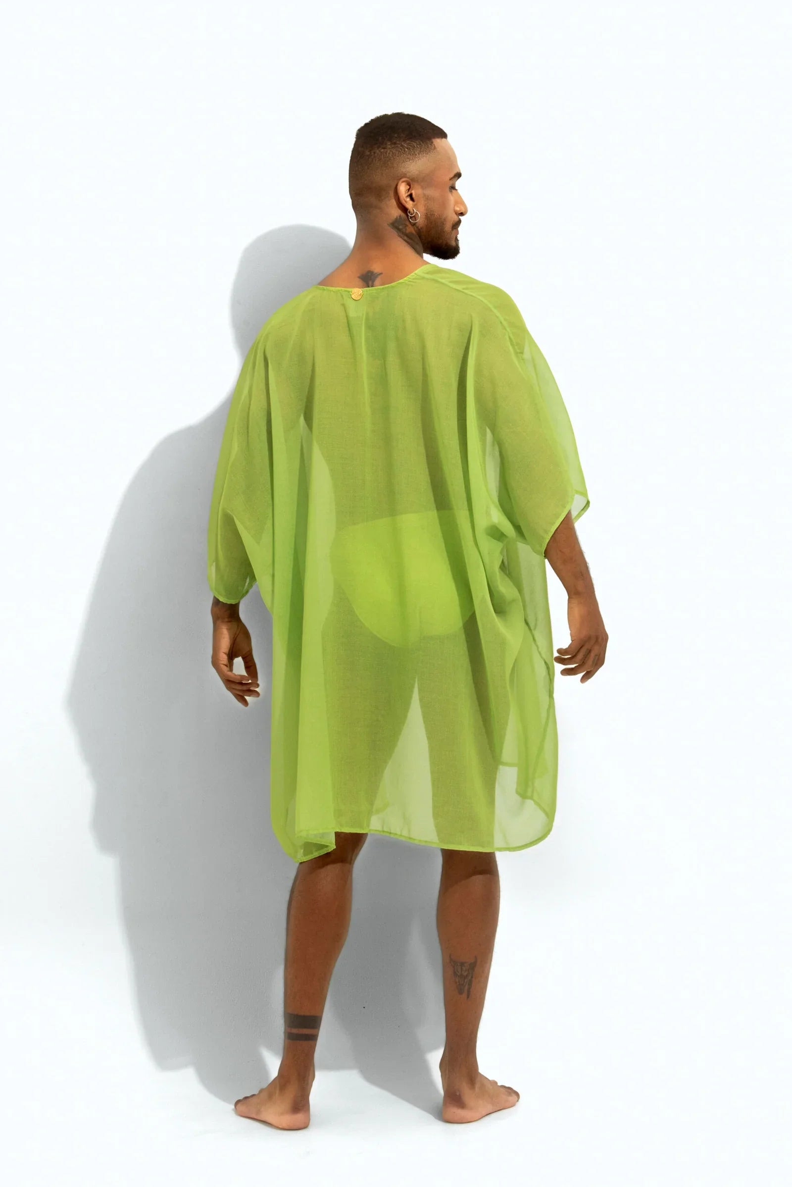 Poxeidon Herren The Solid Cover Up - Toxic Kiwi