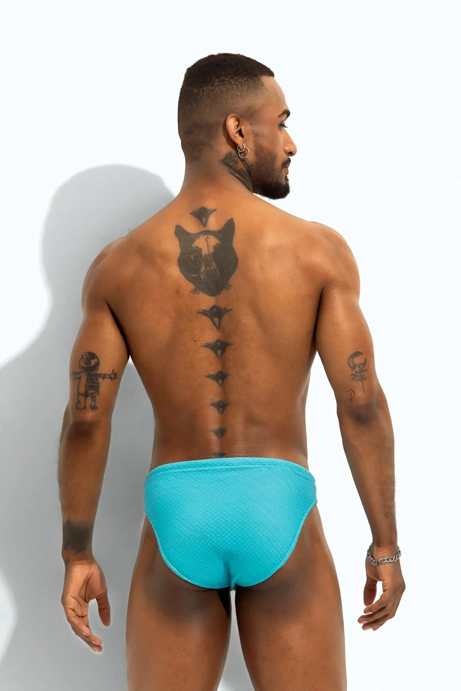Poxeidon Herren The Solid Siren Badehose - Capri Current