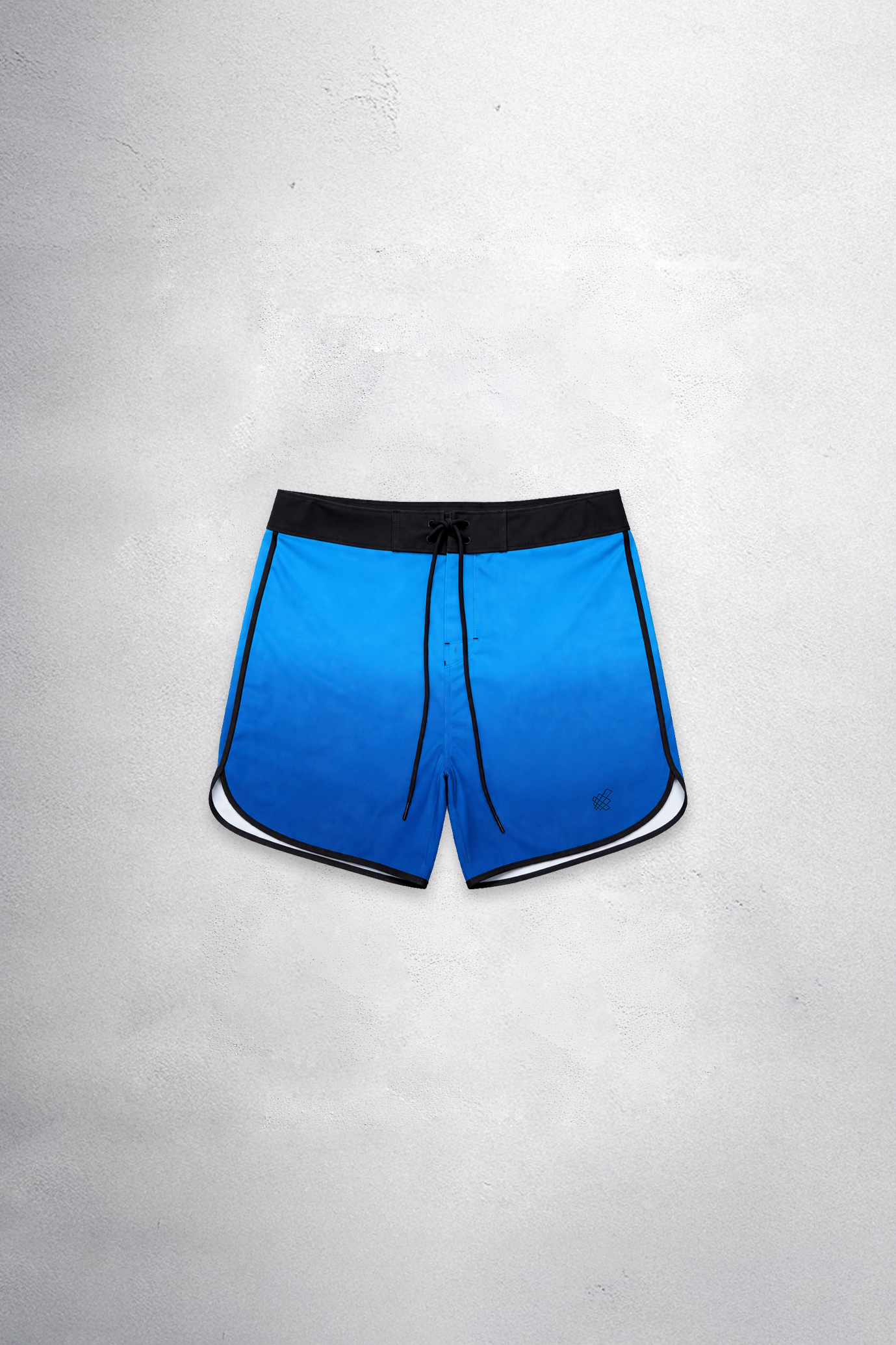 Jed North Men's Men's Physique Board Shorts  - 15" Athlete Cut - Dive Blue