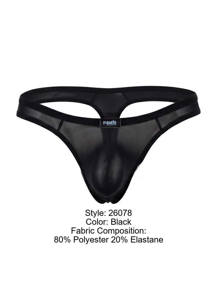 Pikante 26078 Seductive Comfort: Pikante PIK 26078 Isis String Schwarz