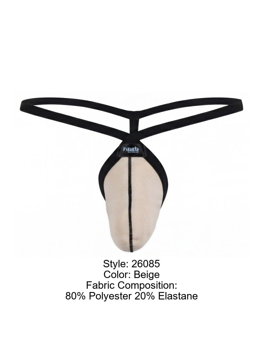 Pikante 26085 PIK 26085 String Homme Minimaliste - Beige Couleur Beige