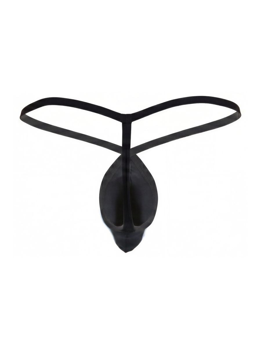 Pikante 26087 PIK 26087 Lot de strings minimalistes pour hommes en noir élégant Noir
