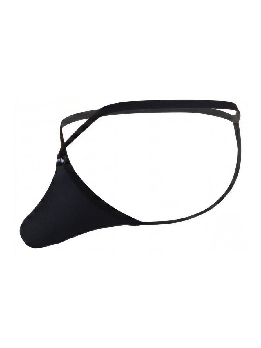 Pikante 26087 PIK 26087 Lot de strings minimalistes pour hommes en noir élégant Noir