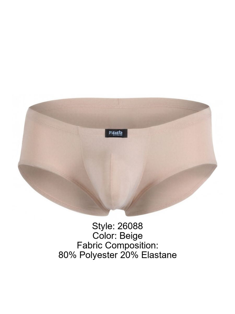 Pikante 26088 Thot Trunks in Beige – Ultra-stützende Luxus-Herrenunterwäsche Farbe Beige