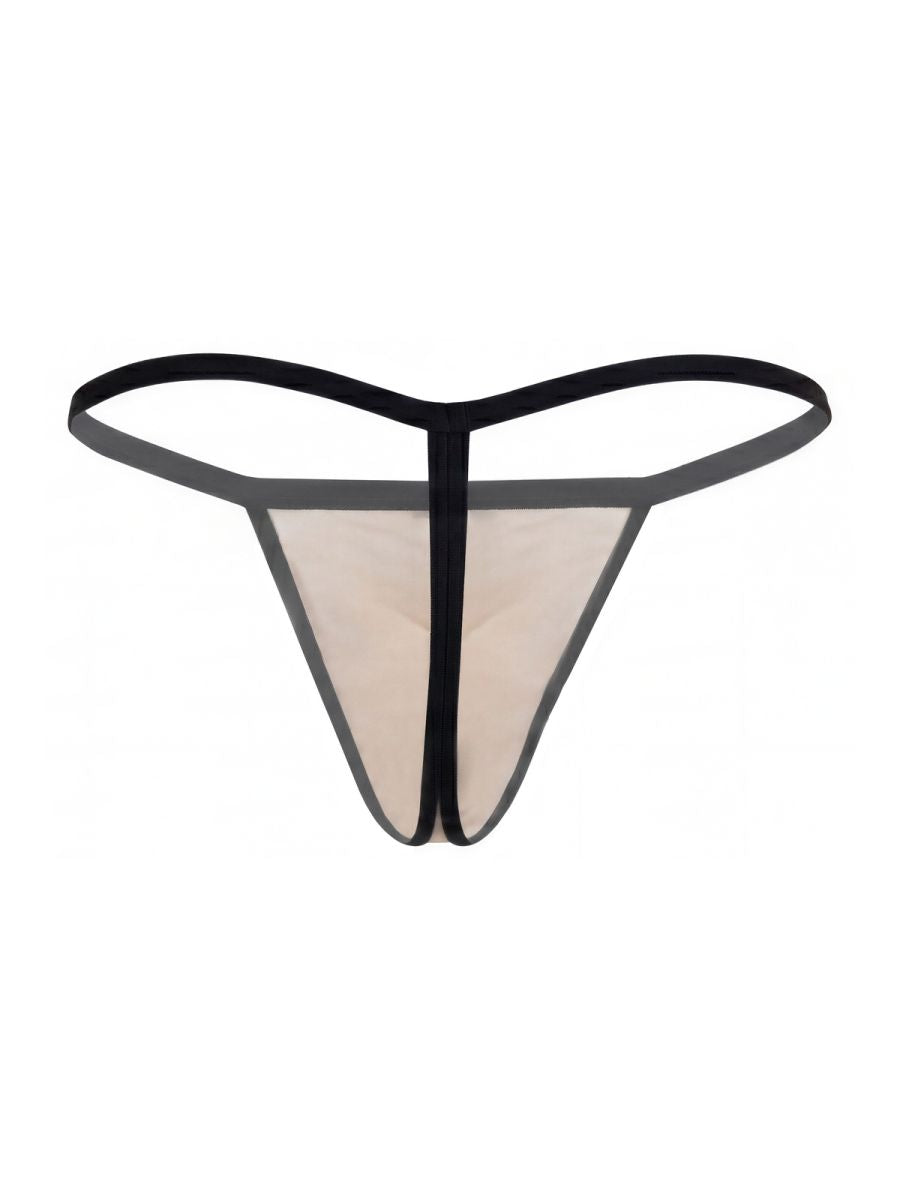 Pikante 26094 PIK 26094 String pour Homme, Couleur Beige
