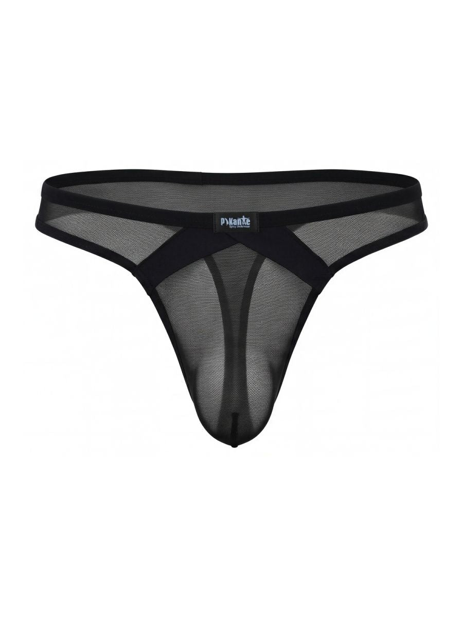 Pikante 26098 PIK 26098 Sobek String Tanga Farbe Schwarz