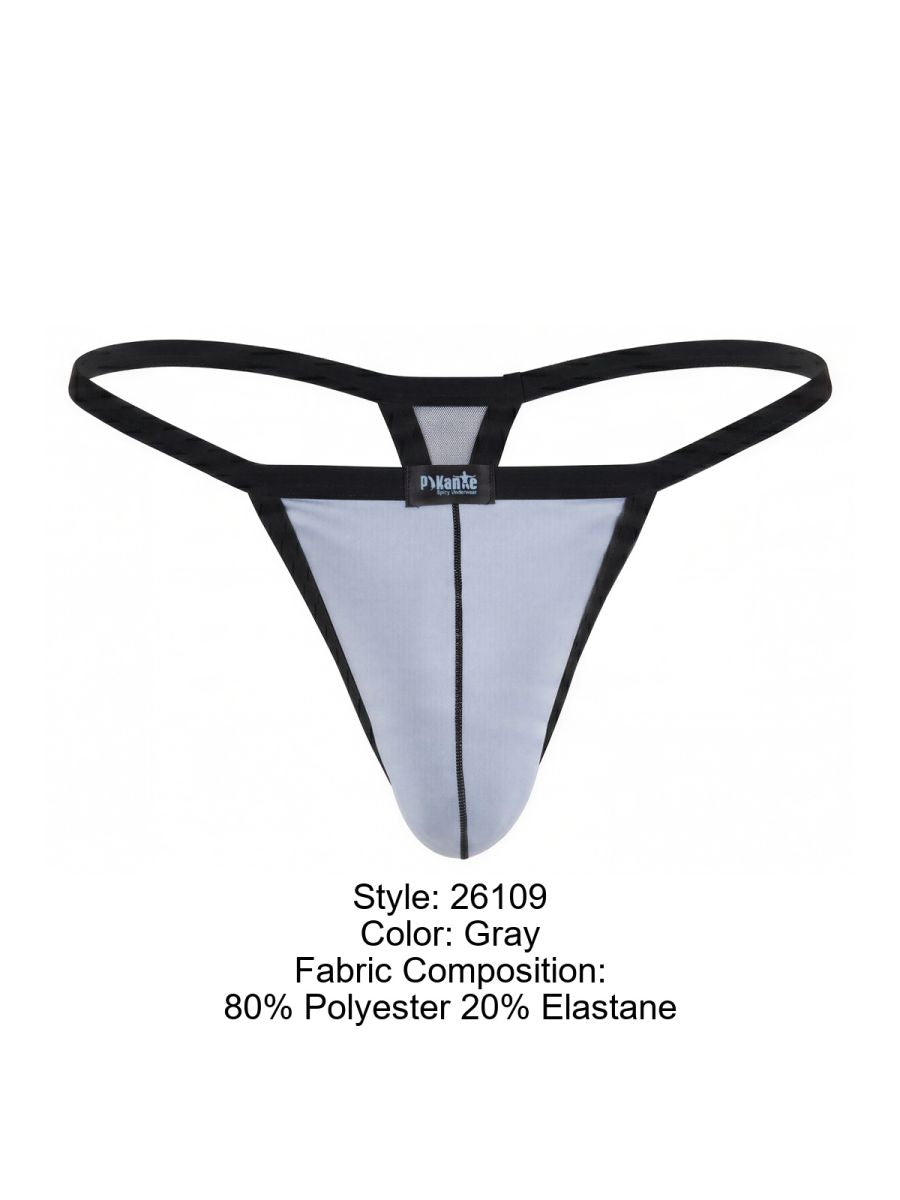 Pikante 26109 PIK 26109 Khonsu Stringtanga in der Farbe Grau